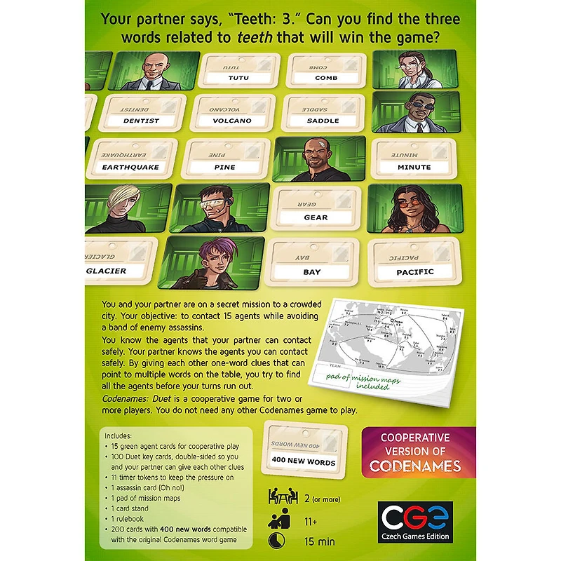 Czech Games Edition Codenames: Duet