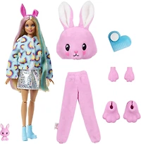 Barbie Cutie Reveal Doll with Bunny Plush Costume and 10 Surprises