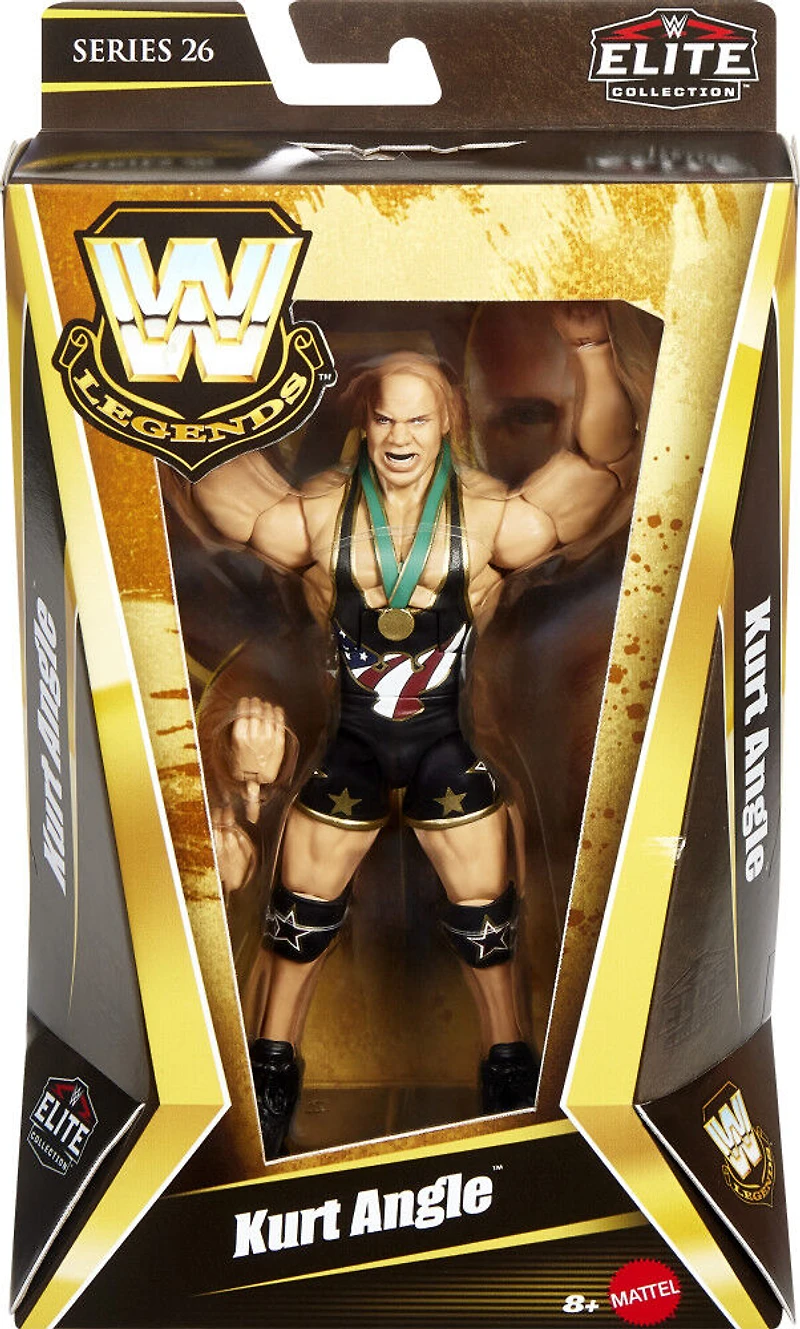 WWE Legends-Kurt Angle-Figurine articulée de la collection Élite
