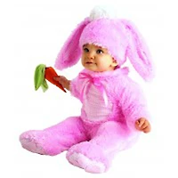 Costum Precious Pink Wabbit - Taille 12-18 Mois