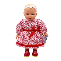 Heart Dress, and Shoes for 36cm Doll