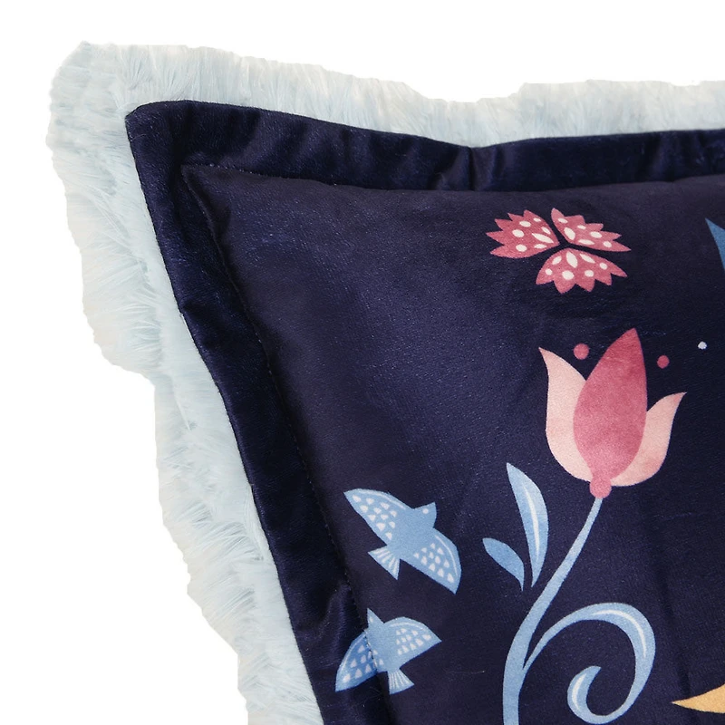 Oreiller géant en fourrure funky pour enfants Disney Frozen