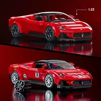 Mattel Brick Shop Hot Wheels Maserati MC20 Building Toy Kit (250 Pieces), for Collectors