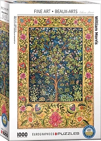 Eurographics - Fine Art: Tree of Life, William Morris - 1000pc Puzzle