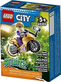 LEGO City Stuntz La moto de cascades pour égoportraits 60309 (14 pièces)