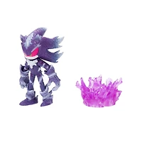 Figurine Sonic de 4 pouces - Mephiles the Dark avec Socle de brume violette