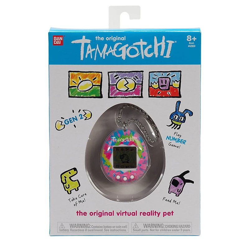 Tamagotchi original - Teinture Cravate (Tie Dye)