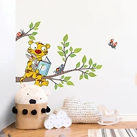 Wall Stories Kids Wall Stickers - Discover Reading - Interactive Animal Wall Stickers for Kids Bedrooms - Large Peel and Stick Wall Decals with Free Play and Activity App