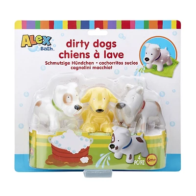 ALEX Bath Dirty Dogs