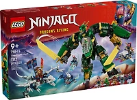 LEGO NINJAGO L'avion-Robot de Lloyd, Ensemble de Construction de Combat de Dragon avec 5 Figurines 71845
