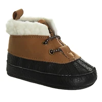 Bottes bébé Noir/Tan