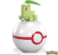 Coffret de construction Germignon Pokémon MEGA avec 19 pièces et Pokéball