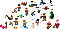 LEGO City 2024 Advent Calendar, Countdown Holiday Gift, Miniature Christmas Figures, 60436