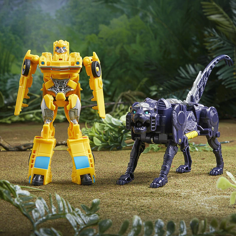 Transformers: Rise of the Beasts, Beast Alliance, pack de 2 figurines Beast Combiners Bumblebee, 12,5 cm