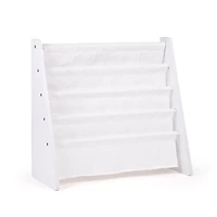 Kids 4 Tier Book Bookshelf, White