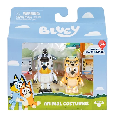 Bluey S11 Figurine 2Pk Costumes D'Animaux