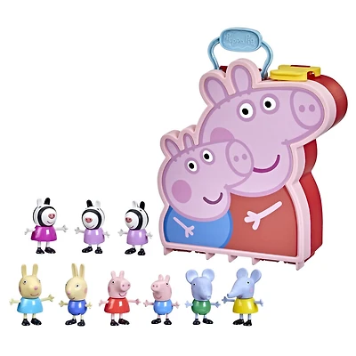 Peppa Pig Carry-Along Brothers & Sisters - Édition Anglaise - Notre exclusivité