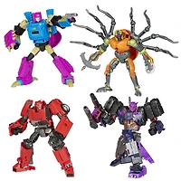 Transformers Legacy United Versus Multipack, 4 Converting Action Figures