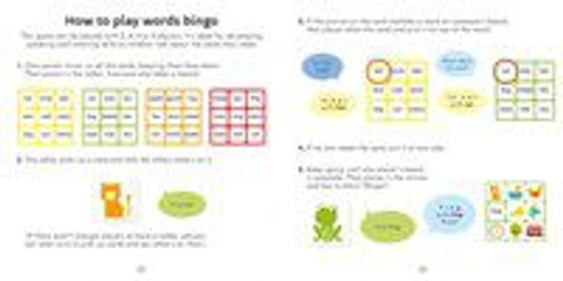 Words Matching Games and Book     - Édition anglaise