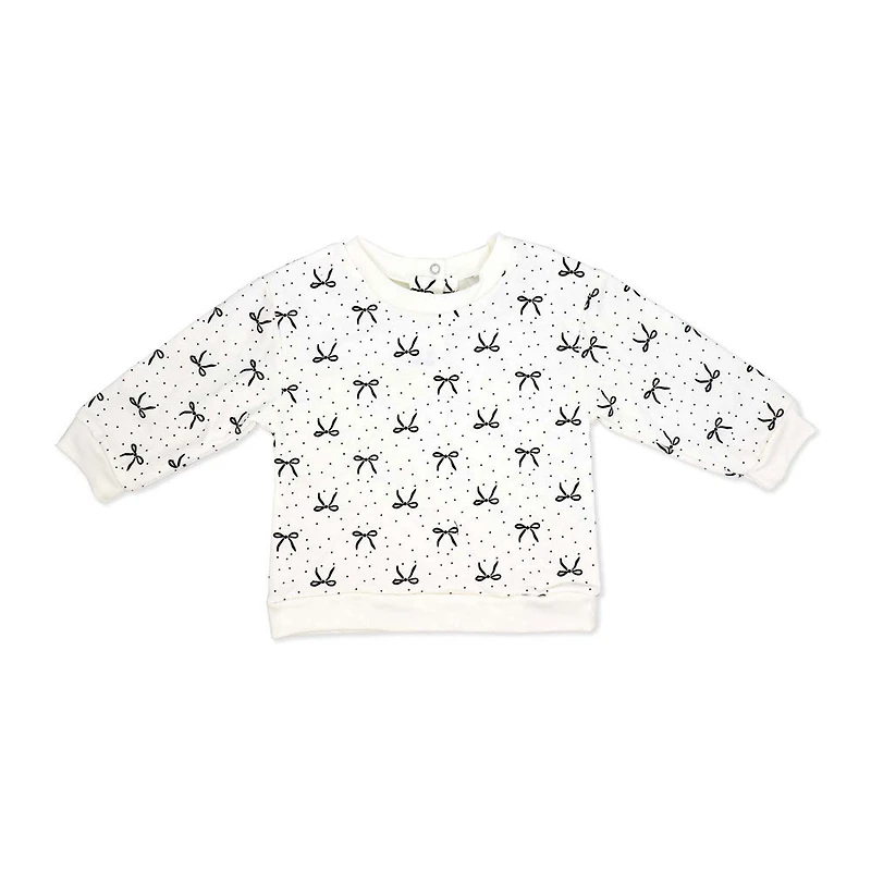 Baby Mode 3 Piece Oversized Sweater Shirt Legging Set: Floral