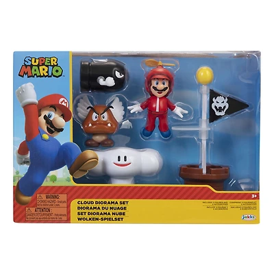 Nintendo Super Mario 2,5 pouces - Ensemble Diorama Nuage