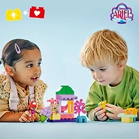 LEGO DUPLO Disney Ariel and Flounder's Café Stand, The Little Mermaid Toys, Kids Learning Toy, 10420