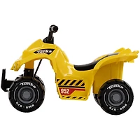 Tonka 6 volts Quad, jouet porteur électrique, pour enfants, par Huffy, jaune