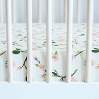 Drap de lit en Mousseline de Coton Red Rover - Peach Blossom - Notre exclusivité