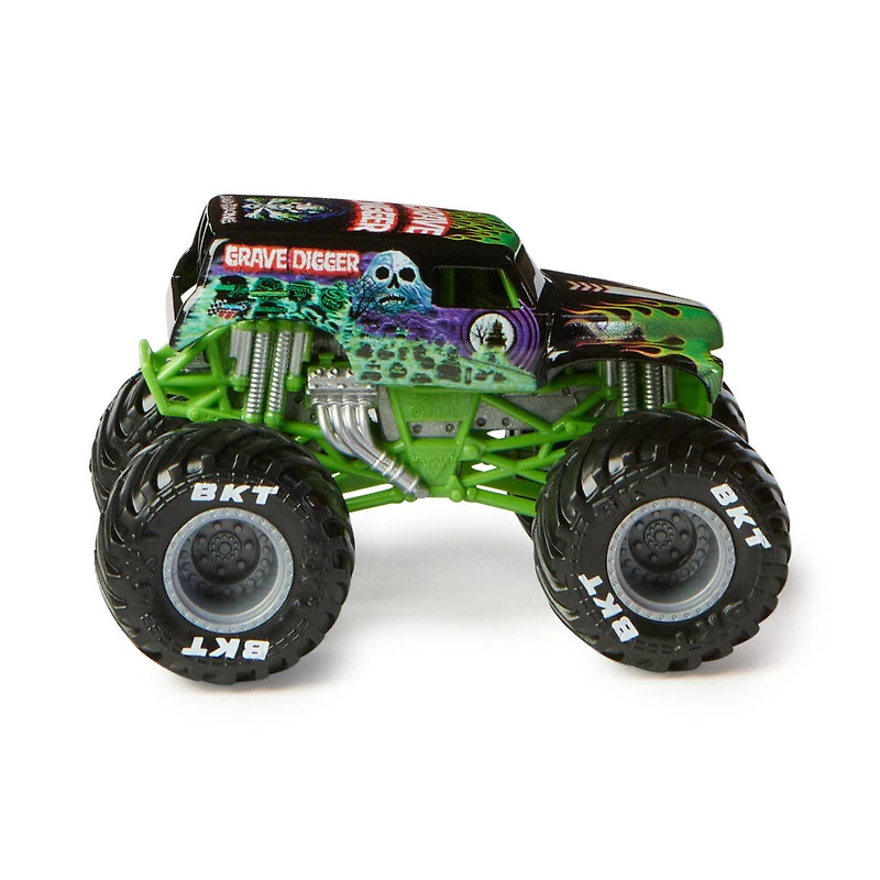 Monster Jam, Monster truck Grave Digger officiel, véhicule en métal moulé, série World Finals