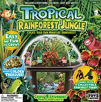 Tropical Rainforest Jungle Biosphere Terrarium - Édition anglaise