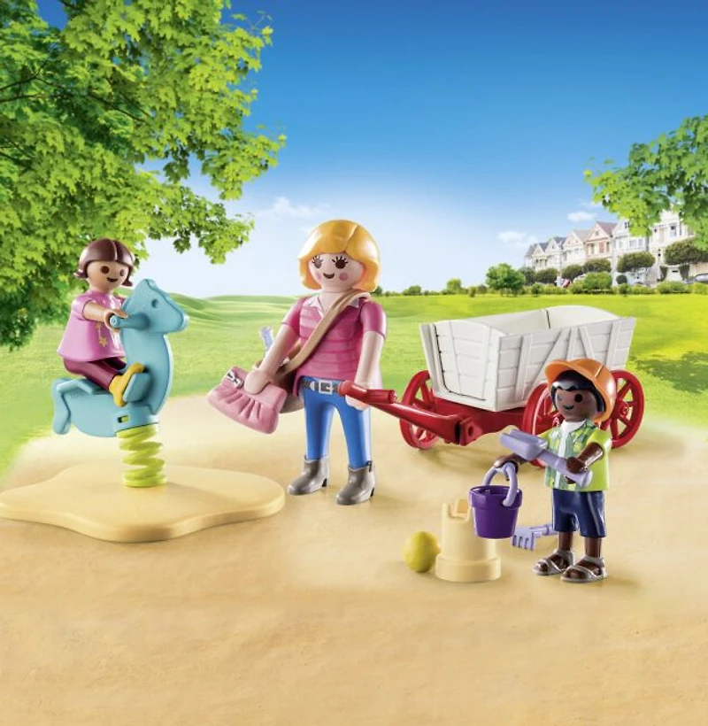 Playmobil - Starter Pack Nourrice avec enfants