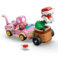 LEGO Super Mario : Mario Kart - Course-Poursuite avec Bonus Fleur Piranha, Jouet pour Garçons, Filles et tous les Amateurs 72044