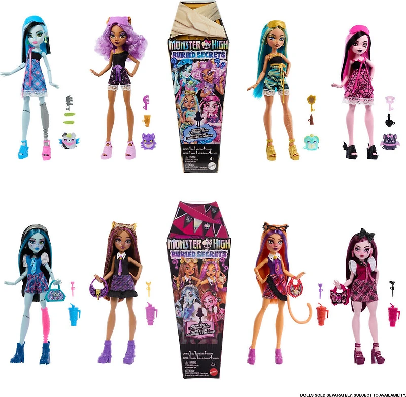 Monster High Buried Secrets Poupées et accessoires