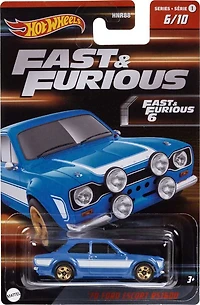 Hot Wheels Véhicule Fast & Furious 70 Ford Escort Rs1600