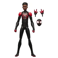 Marvel Legends Series Spider-Man: Into the Spider-Verse, figurine de collection Miles Morales de 15 cm