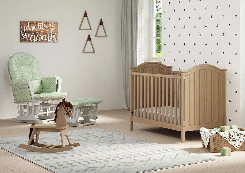 Storkcraft Wooden Rocking Horse - Driftwood