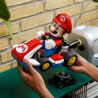 LEGO Super Mario: Mario Kart - Mario & Standard Kart Room Decor & 3D Puzzle for Adults - 72037