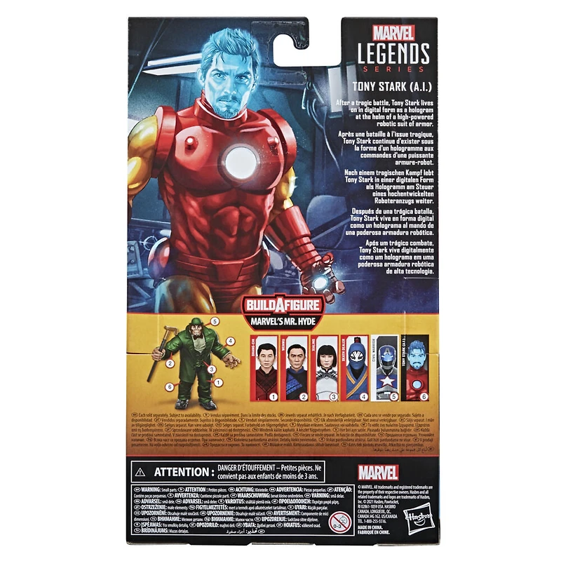 Marvel Legends Series Tony Stark (A.I.) Action Figure Toy