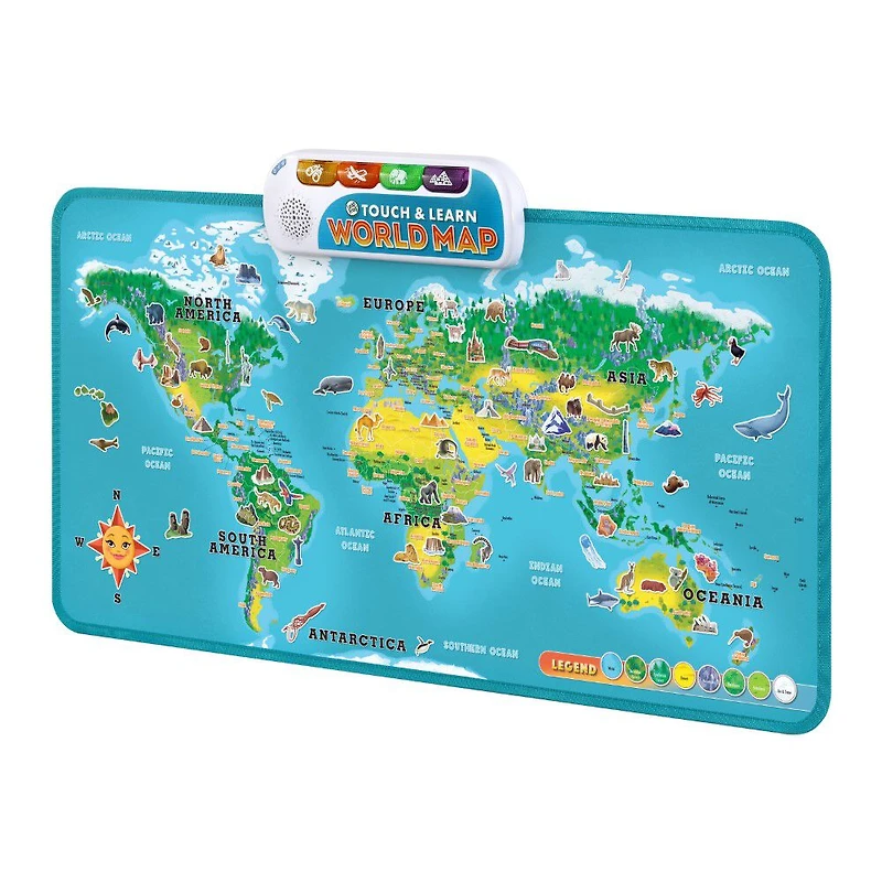 LeapFrog Touch and Learn World Map - English Edition