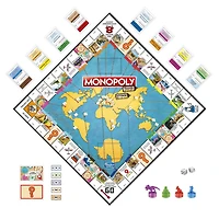 Monopoly Travel World Tour Board Game