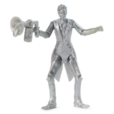 DC Comics, Metallic The Joker Action Figure with 2 Mystery Accessories, 4-inch