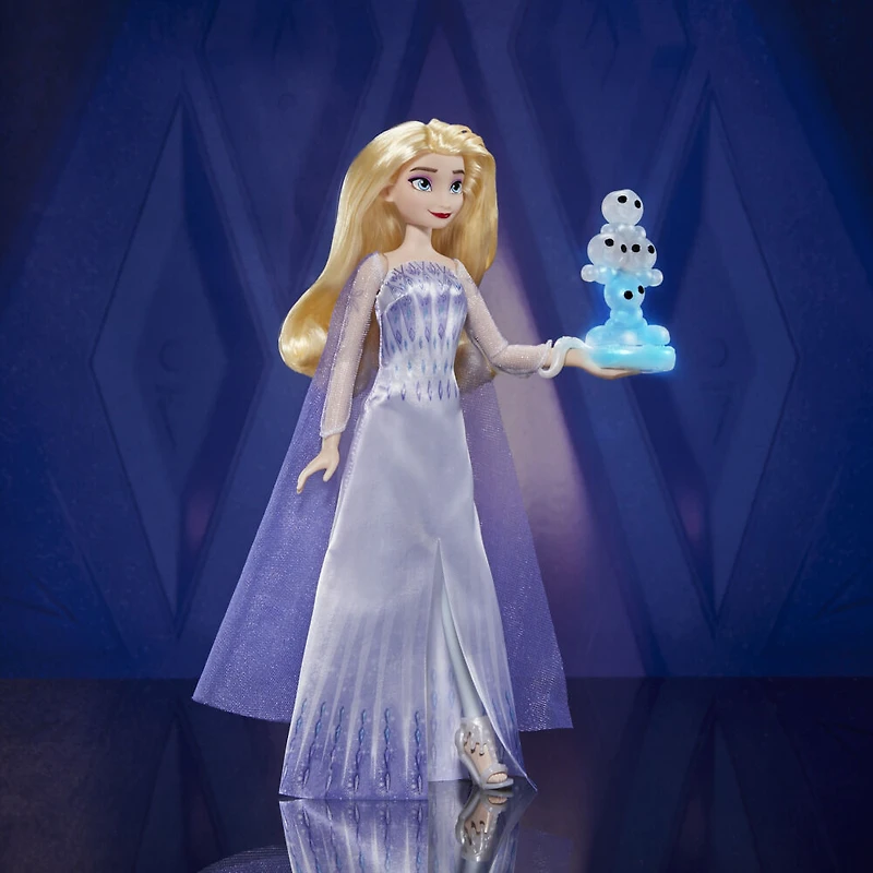 Disney La Reine des neiges 2, Elsa parlante et ses amis, poupée Elsa, sons et phrases