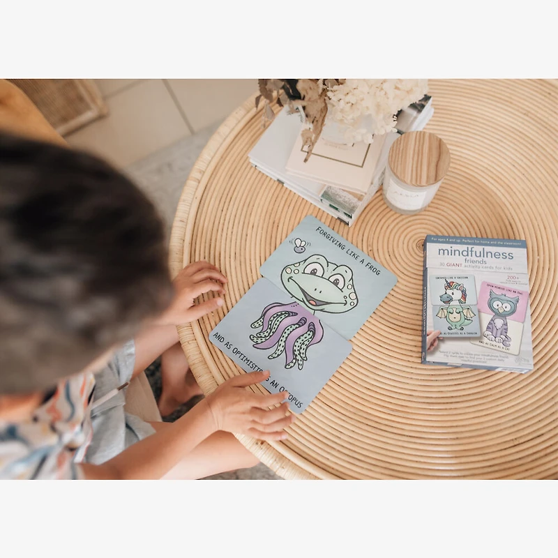 Mindful Living Mindfulness Friends Cards - English Edition