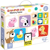 Banana Panda Suuuper Size Memory Game (24 Pieces) - English Edition - R Exclusive