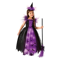 Purple Witch Costume Size Medium (8-10)