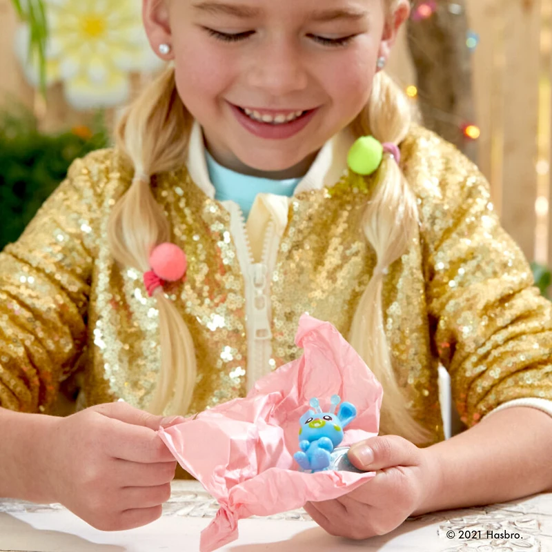 Baby Alive GloPixies Minis Doll, Aqua Flutter, Glow-In-The-Dark Doll