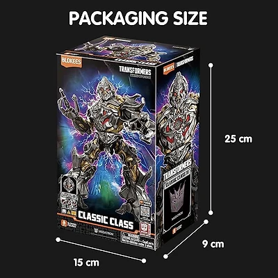Blokees Transformers- Classic Class- Megatron - English Edition