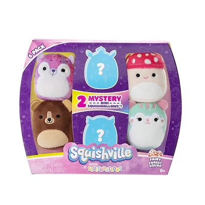 Squishville Mini Plush 6-Pack - Fairy Forest Squad