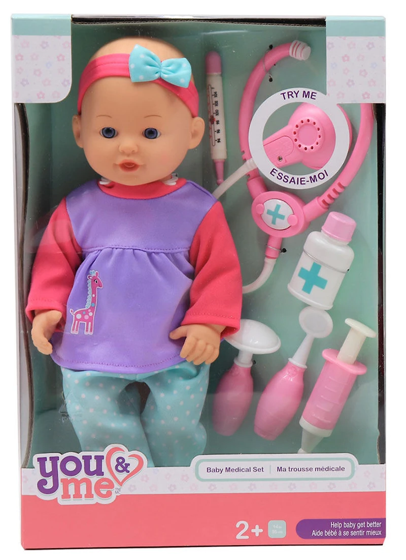You & Me - Baby Medical Set - Purple