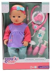 You & Me - Baby Medical Set - Purple